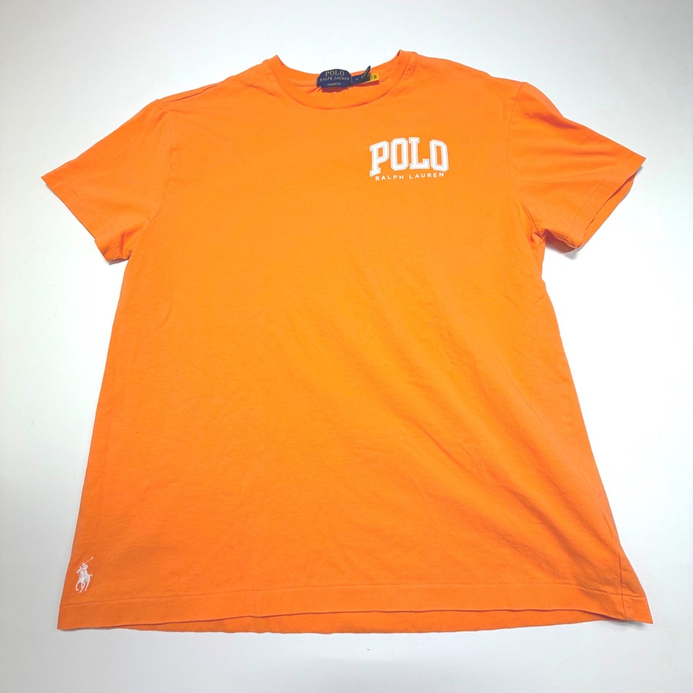 Polo Ralph Lauren Classic Fit Tee – Orange – Men's Medium